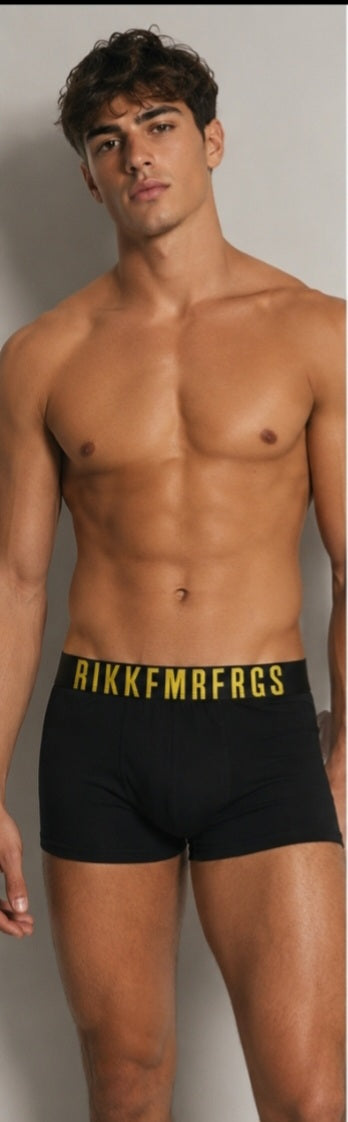 3 BOXER UOMO BIKKEMBERGS|con elastico "FLUO"