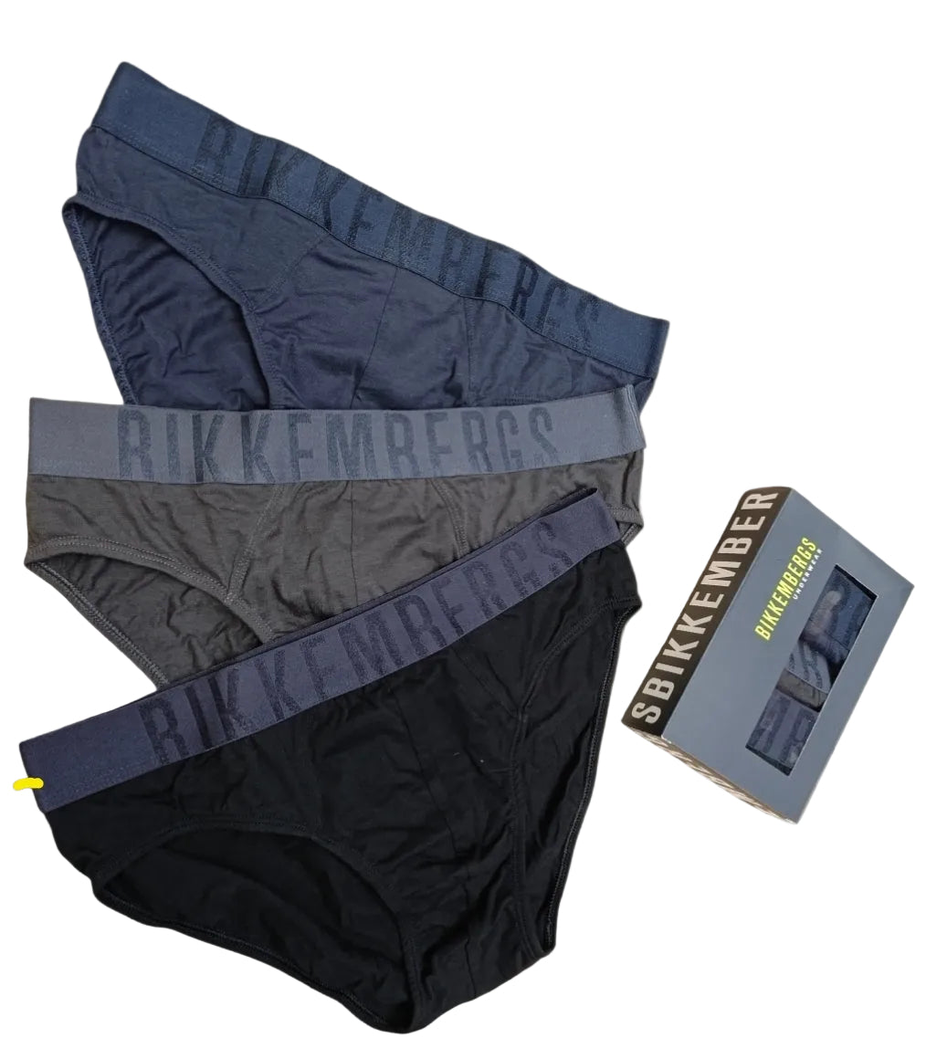 3 SLIP UOMO BIKKEMBERGS|in 3 varianti di colori