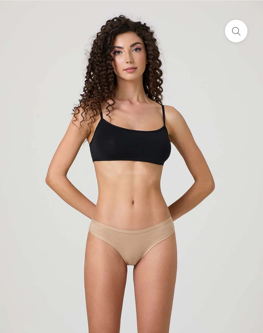 SLIP VITA BASSA JADEA art.785 | in cotone modal